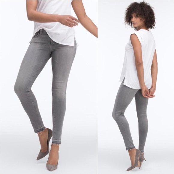 AG Jeans 29 R Adriano Goldschmied Anthropologie‎ Gray Legging Ankle Skinny Jeans - Picture 1 of 7